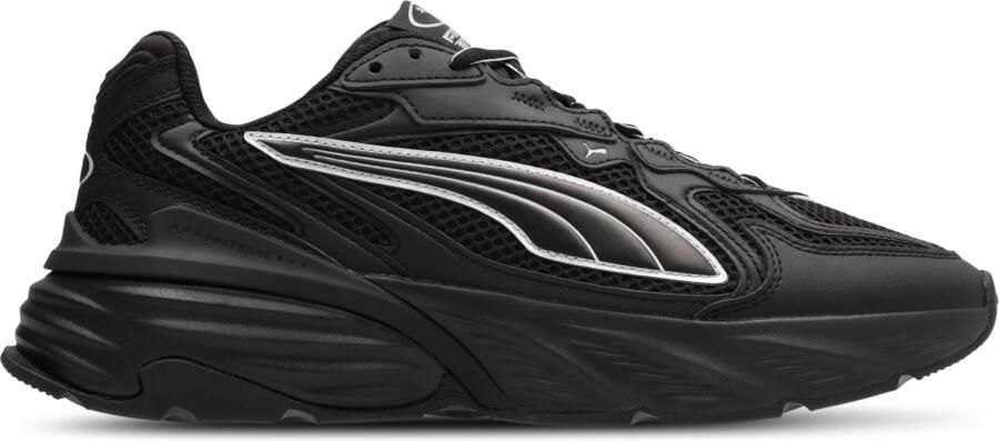 Puma Fade Sneakers Heren Zwart Mesh Synthetisch