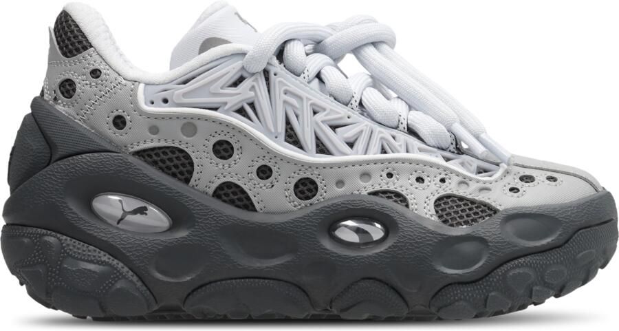 Puma LaFrance Kindersneakers Grijs Mesh Synthetisch