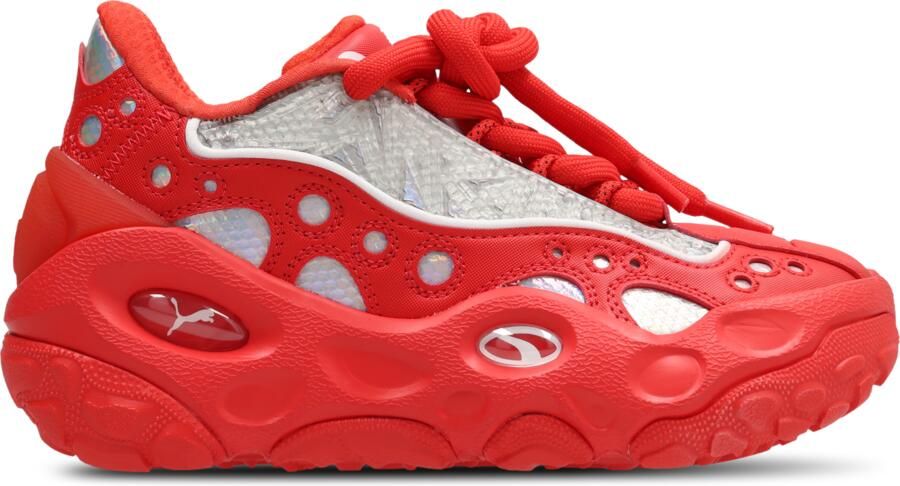 Puma LaFrance Kindersneakers Rood Mesh Synthetisch