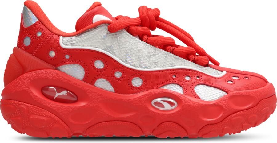 Puma LaFrance Sneakers Heren Rood Mesh Synthetisch