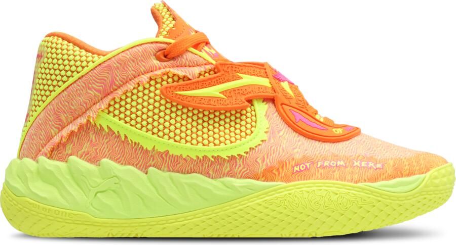 Puma Mb.05 Rick&morty Sneakers Heren Oranje Mesh Synthetisch
