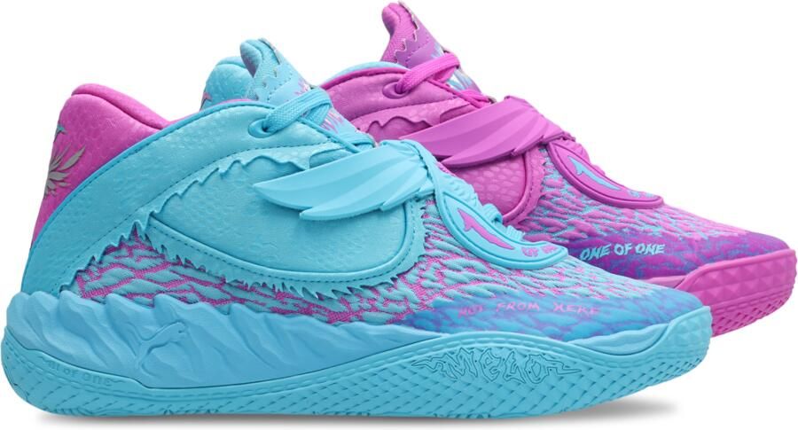 Puma MB.05 Sneakers Heren Blauw Mesh Synthetisch