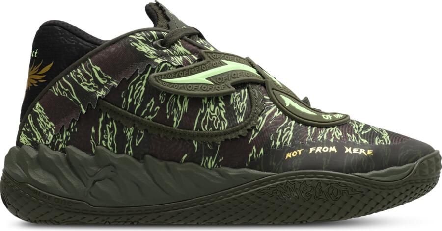 Puma MB.05 Sneakers Heren Olijf Mesh Synthetisch - Foto 2