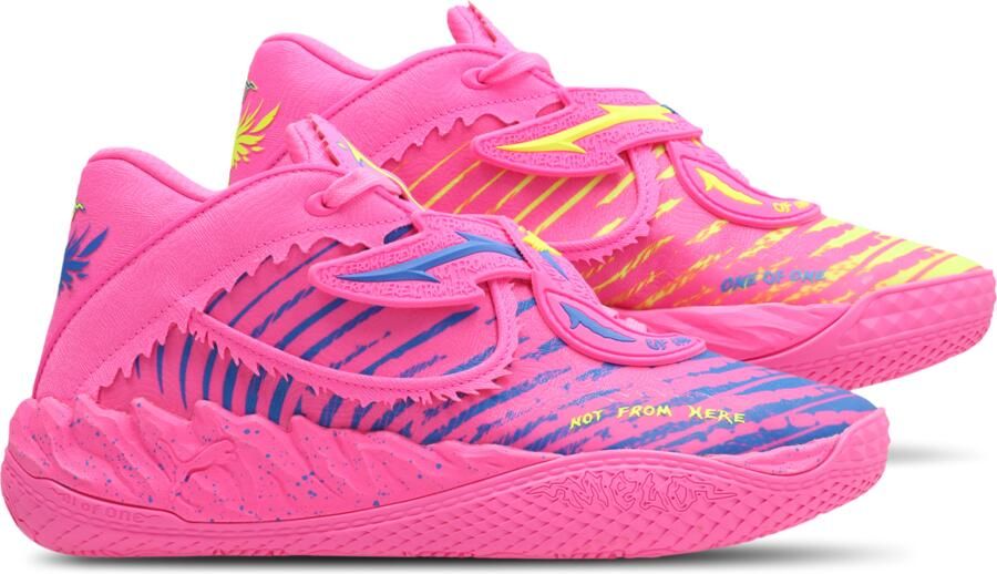 Puma MB.05 Sneakers Heren Roze Mesh Synthetisch