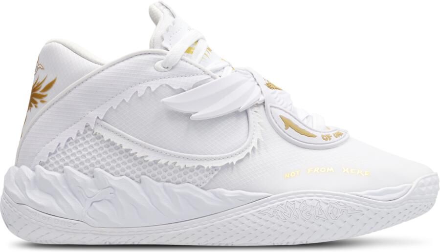 Puma MB.05 Sneakers Heren Wit Mesh Synthetisch