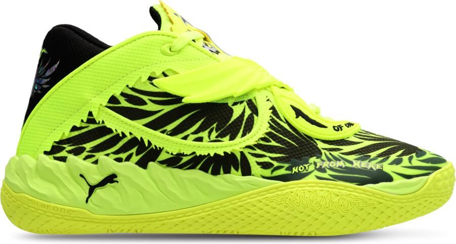 Puma Mb.05 Wings Sneakers Heren Geel Mesh Synthetisch - Foto 2