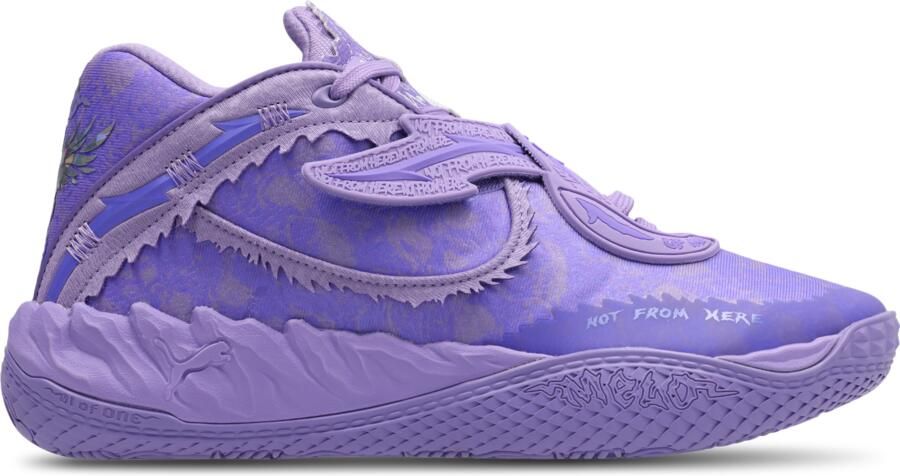 Puma Melo Sneakers Heren Paars Mesh Synthetisch