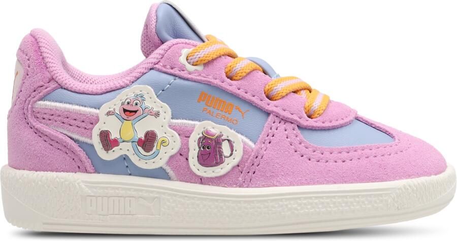 Puma Palermo Babyschoenen Roze Suède