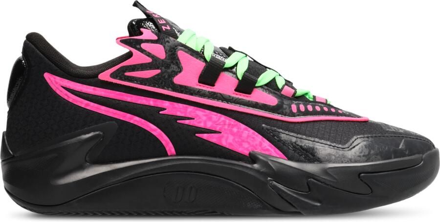 Puma Scoot Zeros Sneakers Heren Zwart Mesh Synthetisch