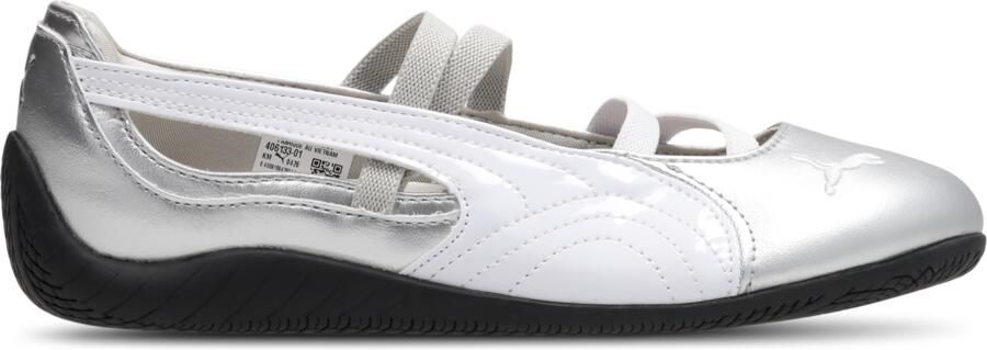 Puma Speedcat Kindersneakers Zilver Mesh Synthetisch