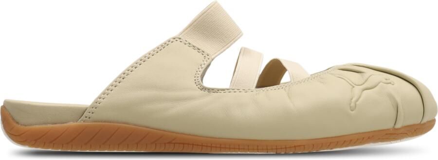 Puma Speedcat Slippers en Sandalen Dames Beige Suède