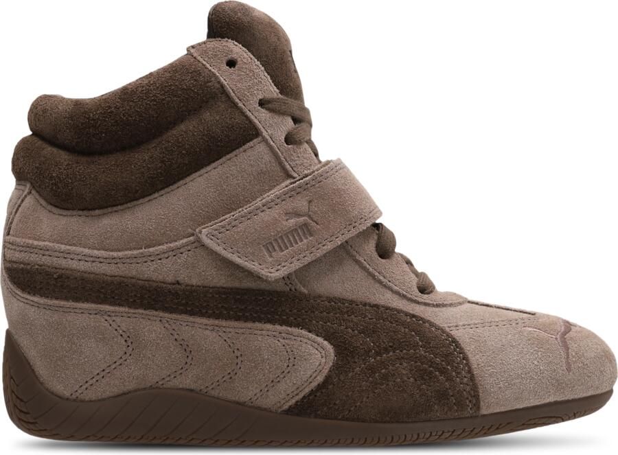 Puma Speedcat Wedge Wns taupe chocolate Suede Dames