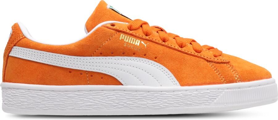 Puma Suede Kindersneakers Oranje Suède