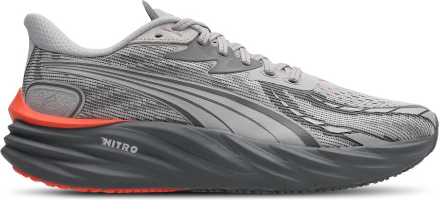 Puma Velocity Nitro 4 Sneakers Grijs Mesh Synthetisch - Foto 2