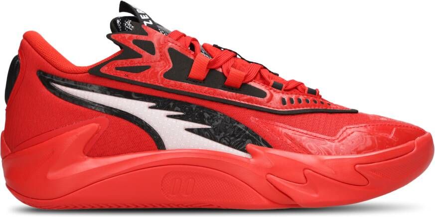 Puma Scoot Rip City Sneakers Heren Rood Mesh Synthetisch