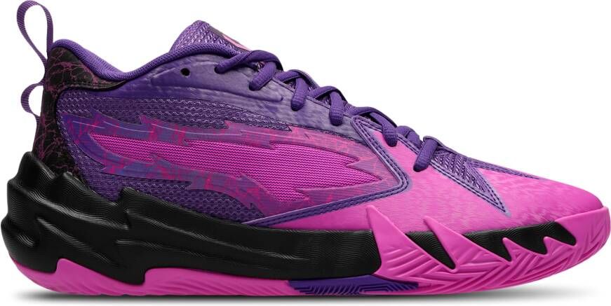 Puma Scoot Zeros Heren Schoenen Paars Maat: 42.5 Mesh Synthetisch Foot Locker