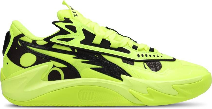 Puma Scoot Zeros Ii Sneakers Heren Geel Mesh Synthetisch