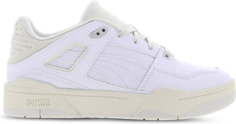 Puma Slipstream Dames Schoenen Wit Maat: 35.5 Leer Foot Locker