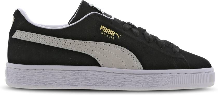 Puma Suede basisschool Schoenen Black Leer Foot Locker - Foto 6