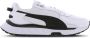 Puma Wild Rider Heren Schoenen White Synthetisch Leer - Thumbnail 2
