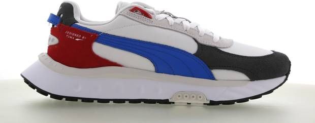 Puma Wild Rider Heren Schoenen White Synthetisch Leer Foot Locker - Foto 9