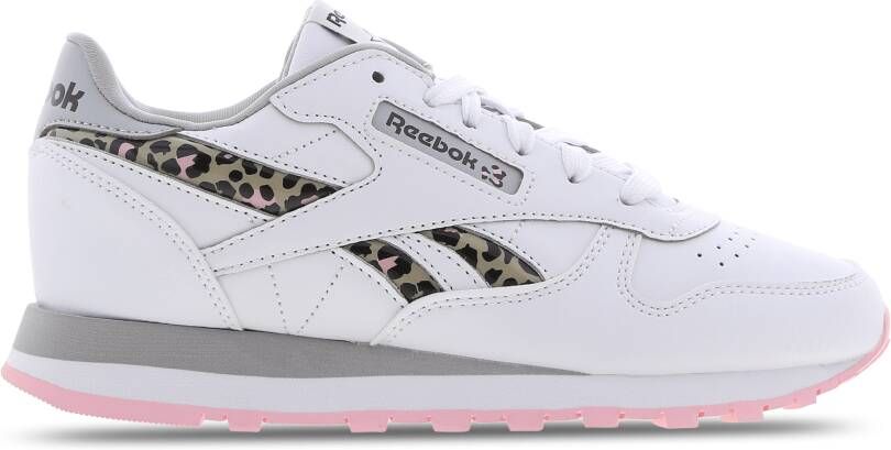 Reebok Classic Leather Animal Print Basisschool Schoenen