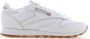 Reebok Classic Leather Cloud White Cloud White Pure Grey 3- Cloud White Cloud White Pure Grey 3 - Thumbnail 8