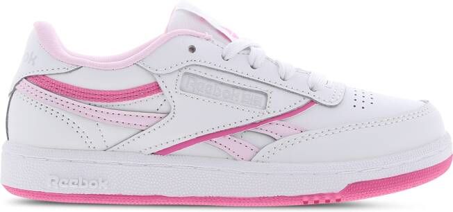 Reebok Club C Revenge Sportschoenen Wit en Roze Leren Bovenwerk Maten - Foto 2