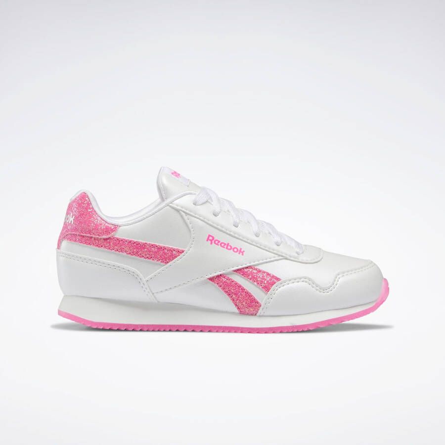 REEBOK CLASSICS Royal Cl Jog 3.0 Sneakers Ftwr White Ftwr White Atomic Pink Kinderen Schoenen