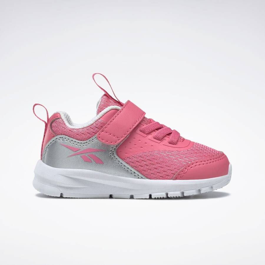 Reebok Training Rush Runner 4.0 sportschoenen roze zilver metallic wit - Foto 3