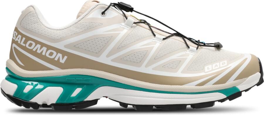 Salomon XT-6 Sneakers Heren Beige 2 3 Mesh Synthetisch