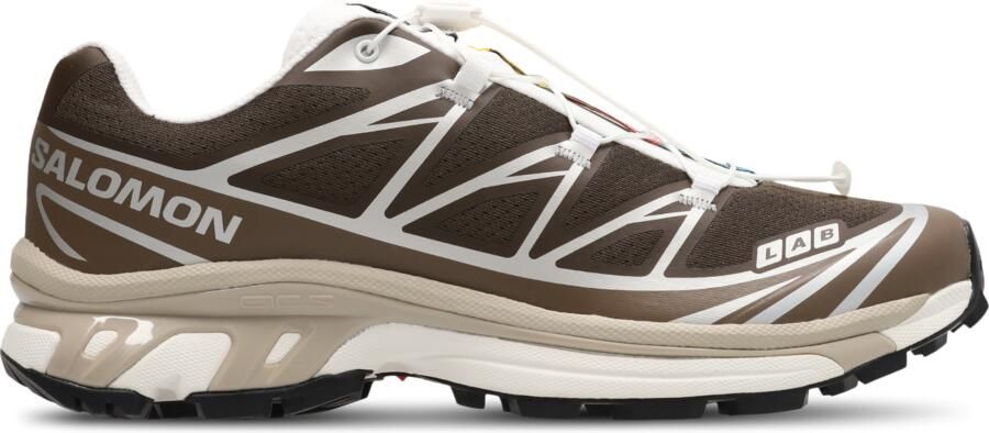 Salomon XT-6 Sneakers Heren Bruin 2 3 Mesh Synthetisch