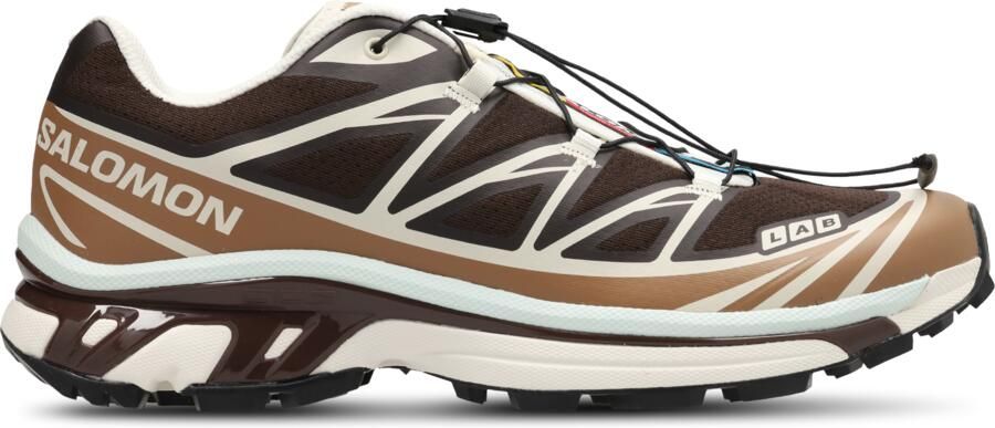 Salomon XT-6 Sneakers Heren Bruin 2 3 Mesh Synthetisch