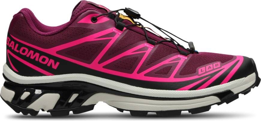 Salomon XT-6 Sneakers Heren Paars 2 3 Mesh Synthetisch