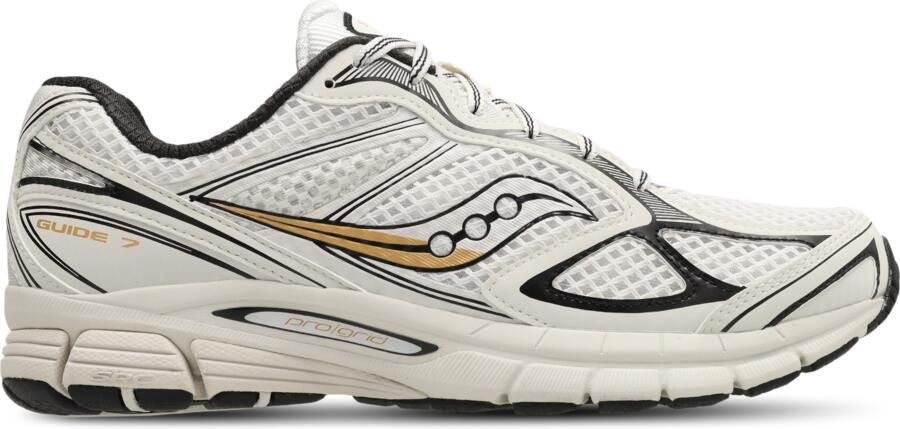 SAUCONY Lage Sneakers Heren Progrid Guide 7 Maat: 45 Materiaal: Mesh Kleur: Wit - Foto 3