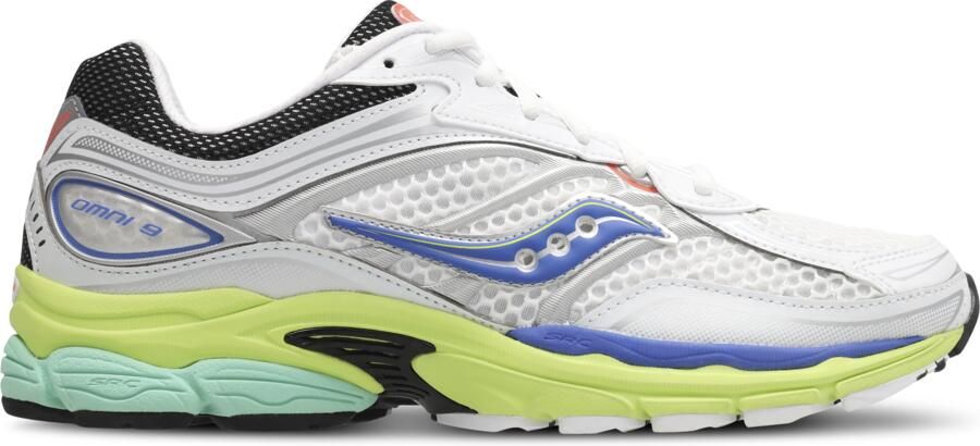 Saucony Progrid Omni 9 Sneakers Geel Mesh Synthetisch - Foto 2