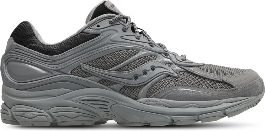 Saucony Progrid Omni 9 Sneakers Heren Grijs Mesh Synthetisch