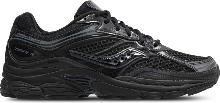 Saucony Progrid Omni 9 Sneakers Heren Grijs Mesh Synthetisch