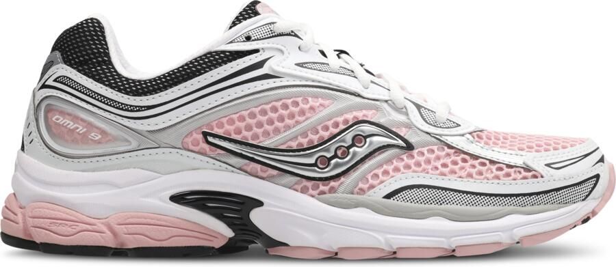 Saucony Progrid Omni 9 Sneakers Heren Wit Leer