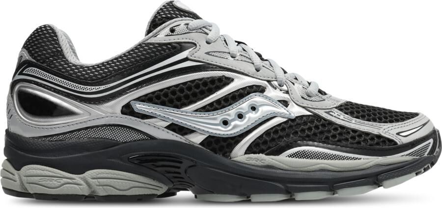 Saucony Progrid Omni 9 Sneakers Heren Zwart Mesh Synthetisch