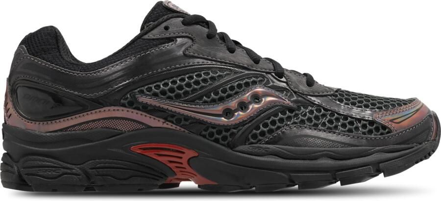 Saucony Progrid Omni 9 Sneakers Heren Zwart Mesh Synthetisch