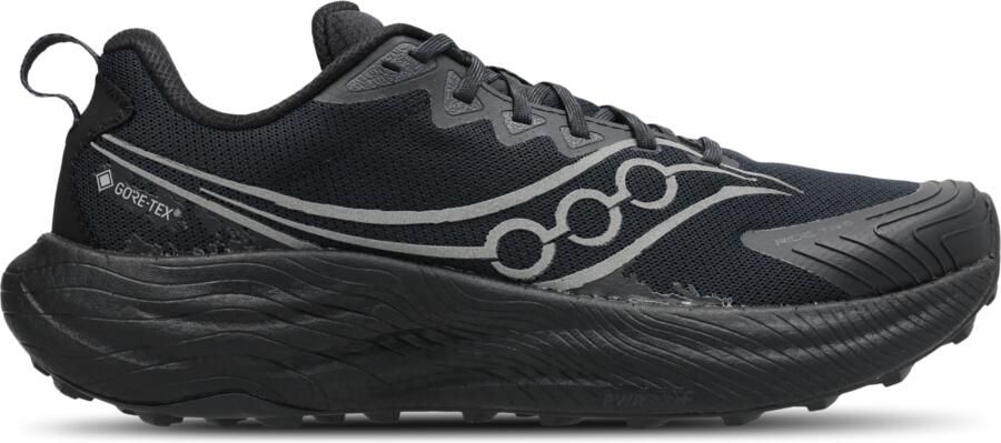 Saucony Ride TR3 GTX Sneakers Heren Zwart Mesh Synthetisch - Foto 2