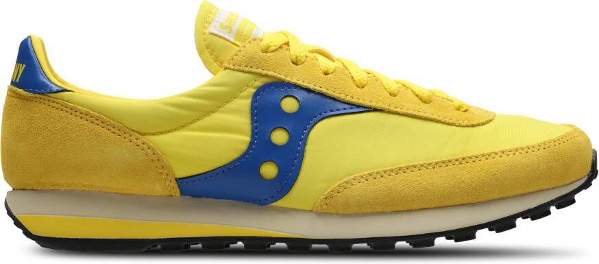 Saucony Trainer 80 Heren Schoenen Geel Maat: 40 Nylon Foot Locker