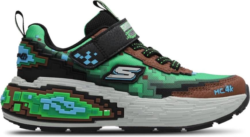 Skechers Mega-craft 4k Peuterschoenen Bruin Plastic