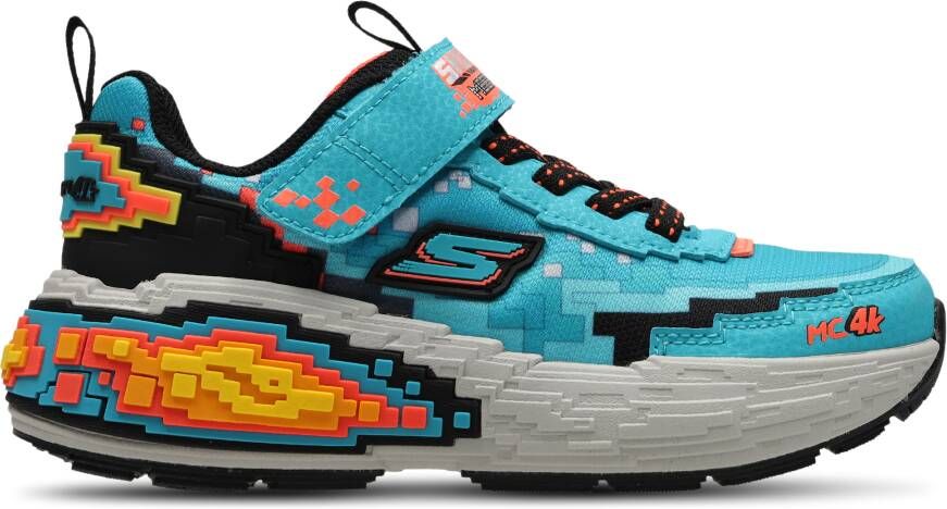Skechers Mega-craft 4k Unisex Schoenen Blauw Maat: 32.5 Plastic Foot Locker