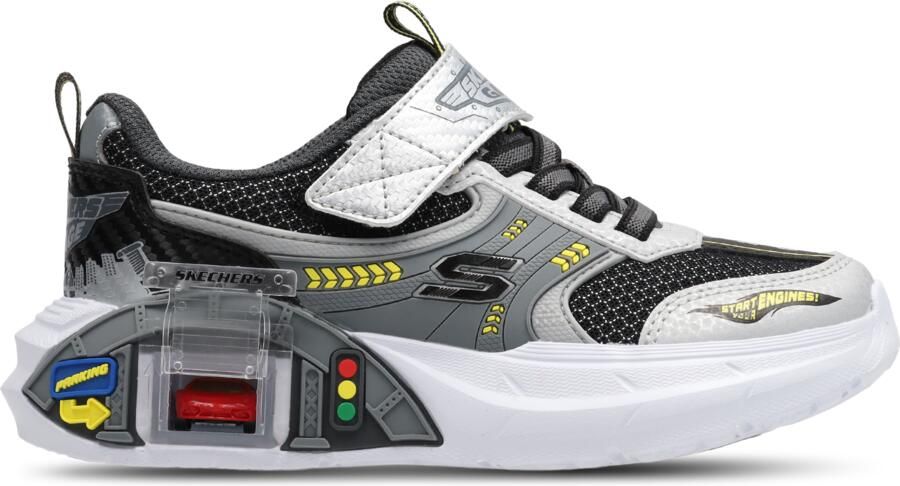 Skechers Garage Peuterschoenen Grijs Plastic - Foto 2