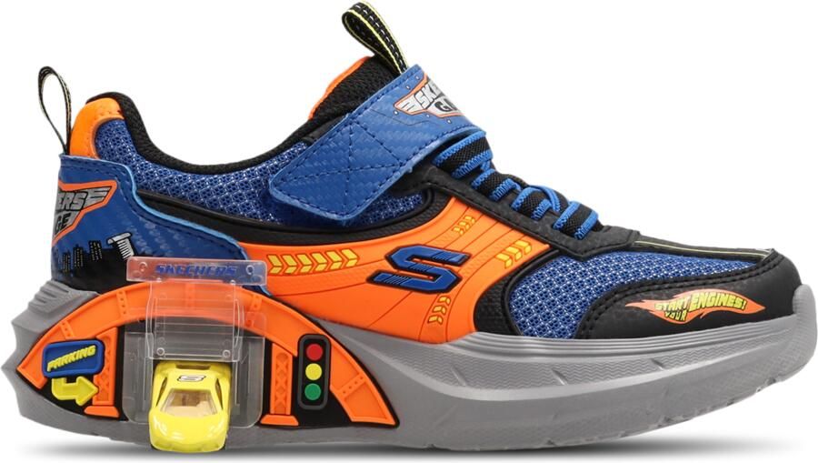 Skechers Garage Peuterschoenen Zwart Plastic - Foto 2