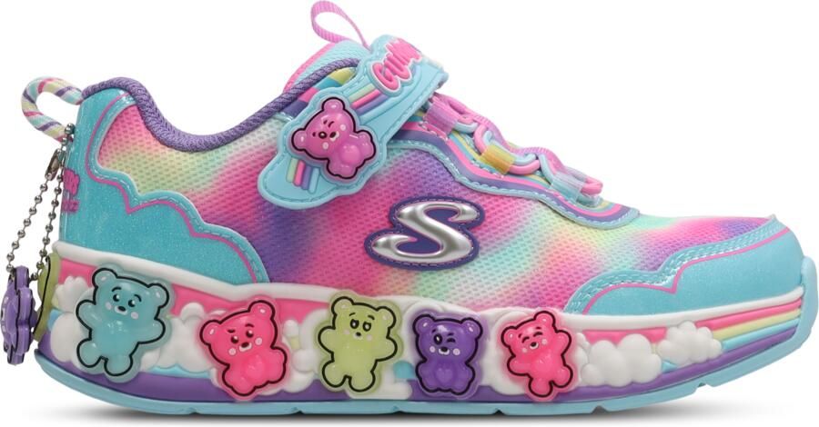 SKECHERS Sneakers 'GUMMY FRIENDS' lichtblauw geel lila lichtroze - Foto 7