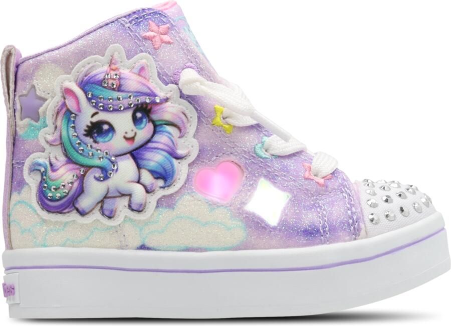 Skechers Twi-lites 2.0 Peuterschoenen Paars Synthetisch - Foto 5