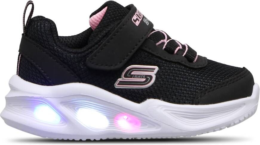 Skechers Sola Glow Unisex Schoenen Zwart Maat: 21 Plastic Foot Locker
